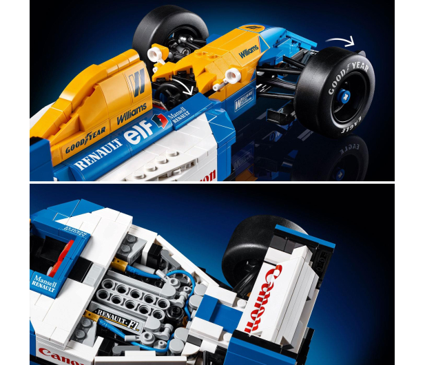 LEGO Icons 10353 Williams Racing FW14B i Nigel Mansell - 1308168 - zdjęcie 11